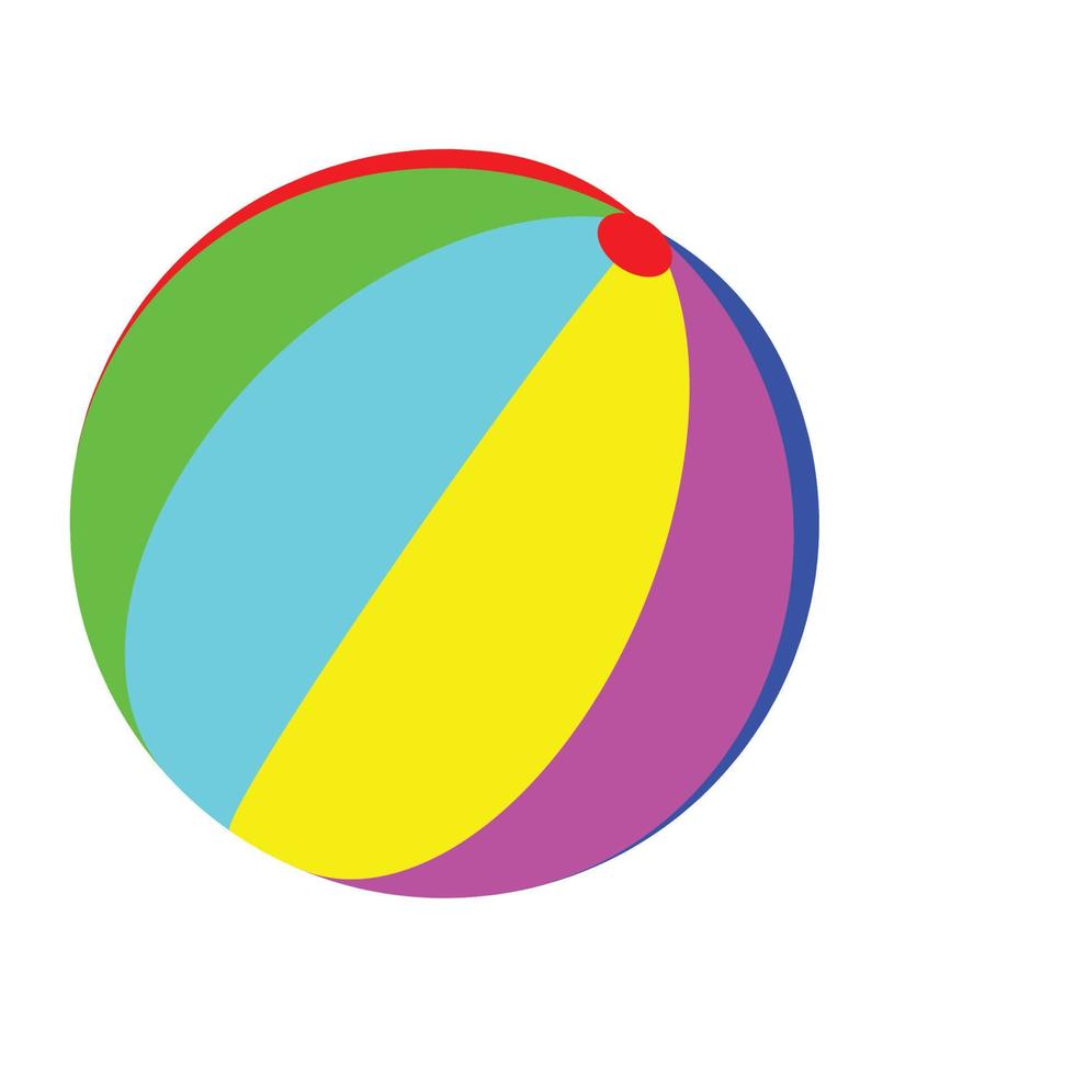 Toy ball color 23116445 Vector Art at Vecteezy