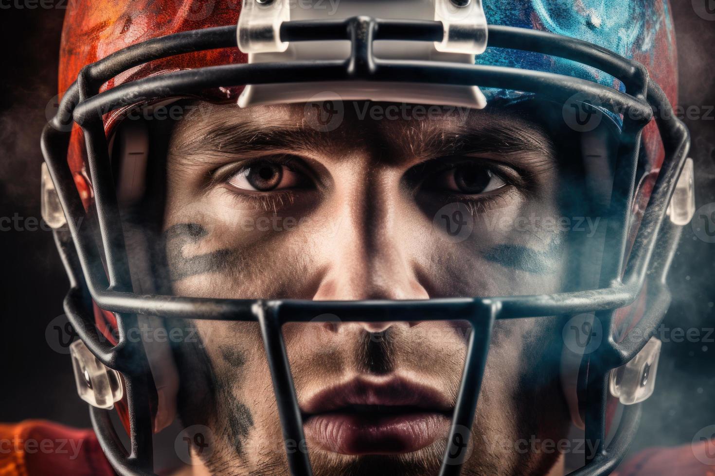 American football player. Generate Ai photo