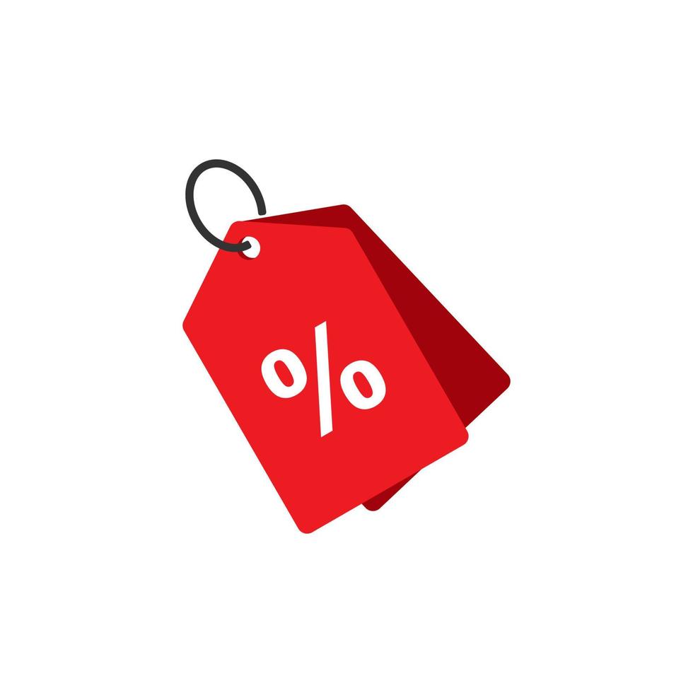 Sales tag icon vector