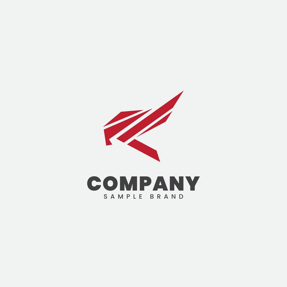 eagle head logo design vector