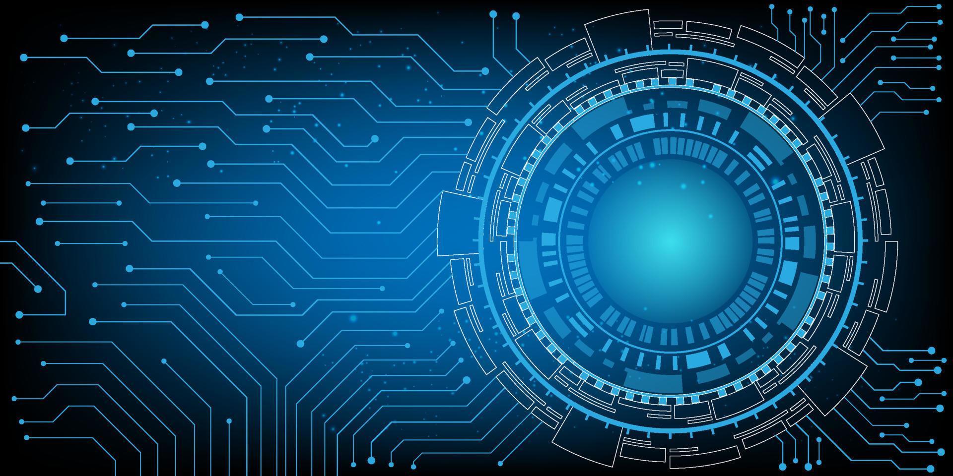 Computer chip Electronic circuit board vector for technology and finance concept and education for future