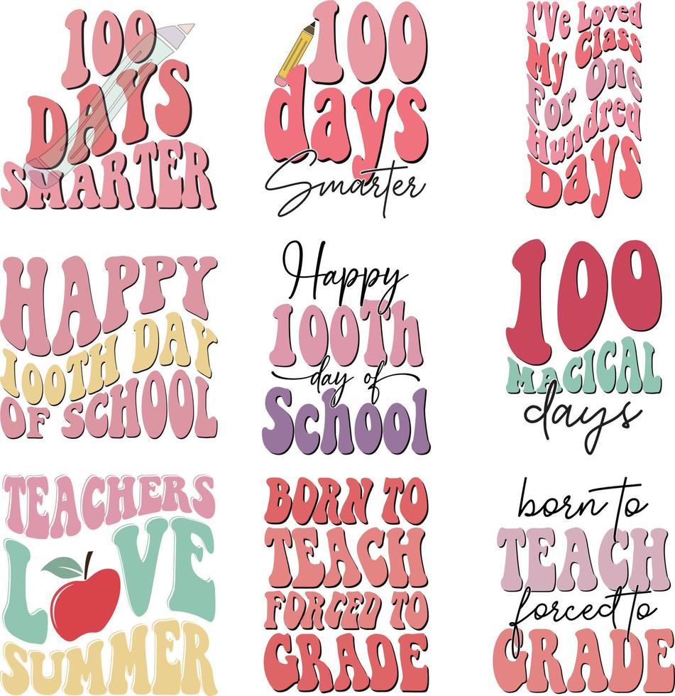 School Design Bundle vector