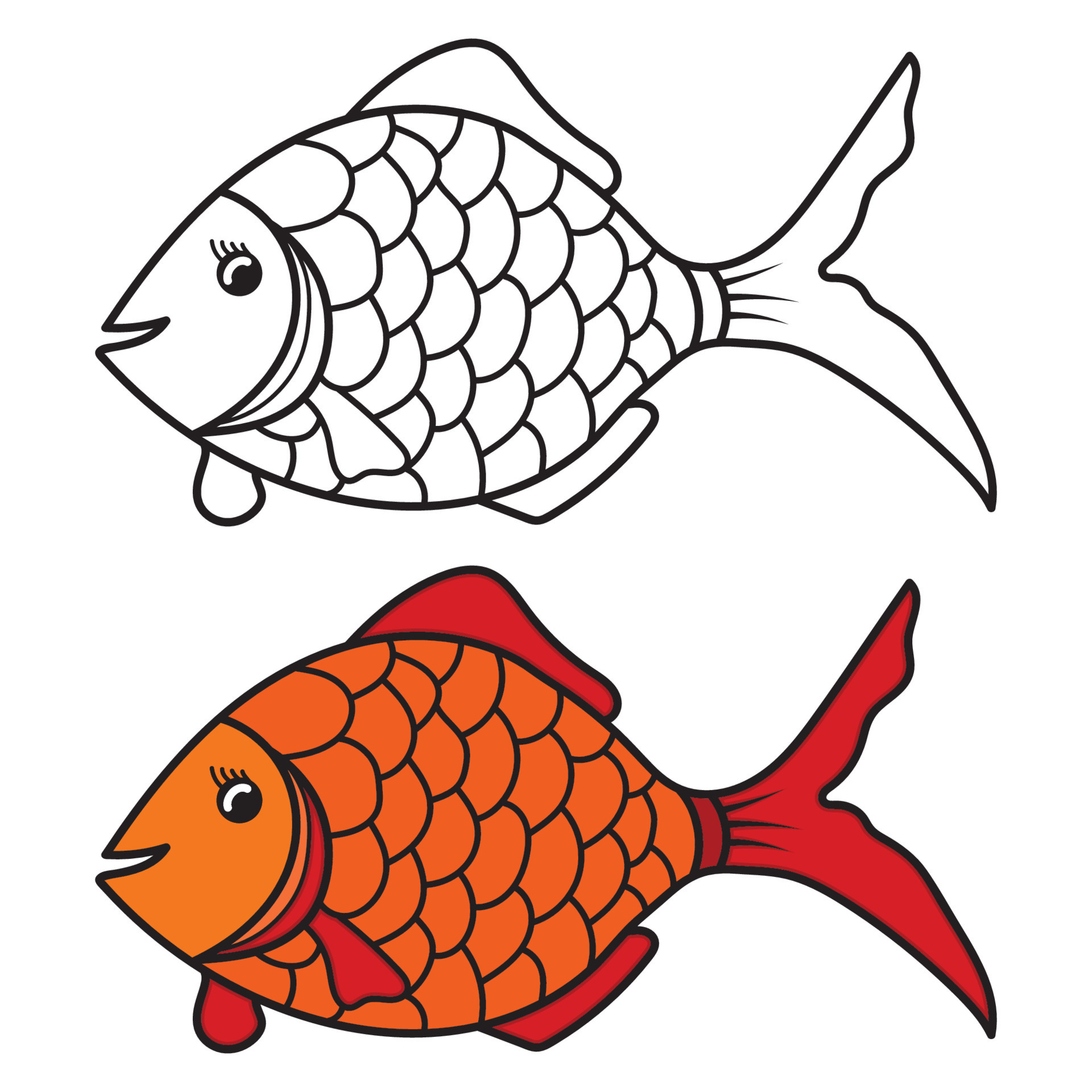 Fish | Free Online Coloring Page