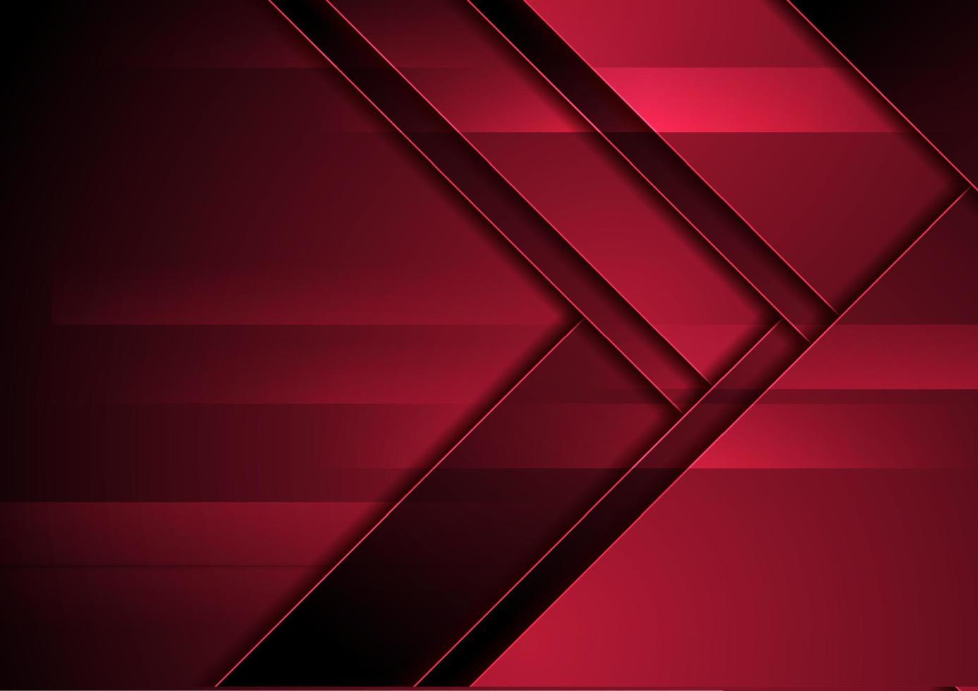 Dark red abstract corporate material background vector