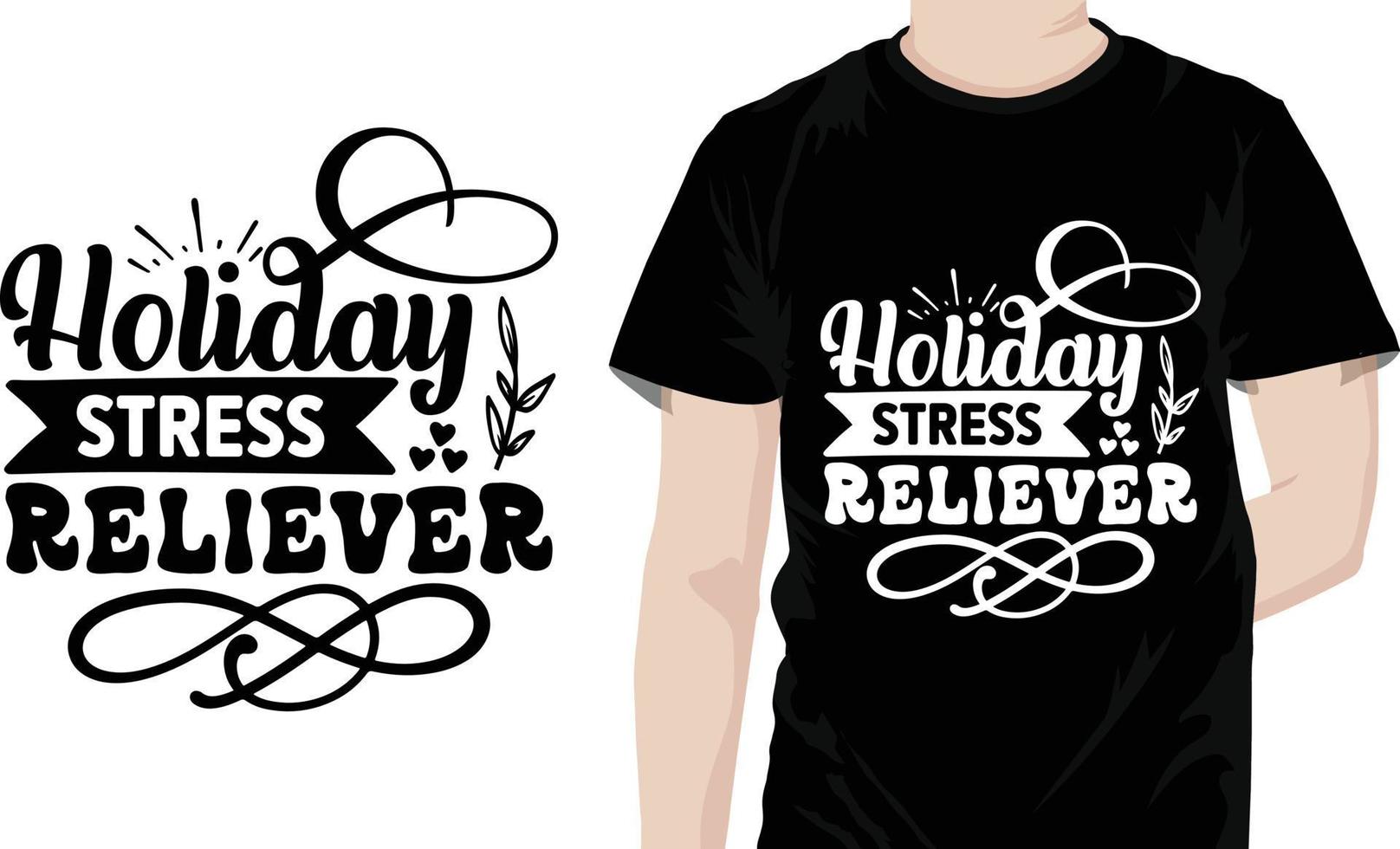 Holiday Stress Reliever vector