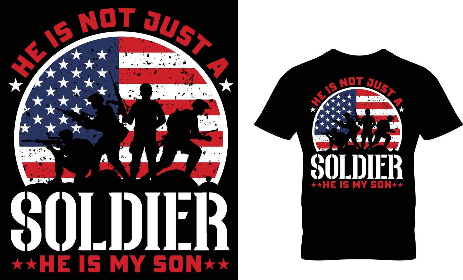 Veteran T-Shirt design vector