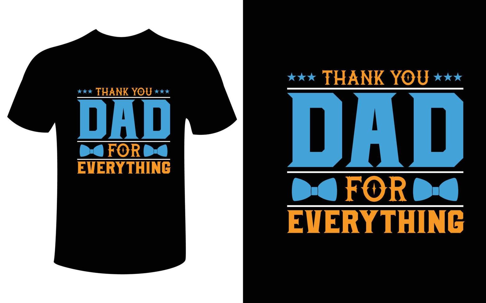 father's day t-shirt design vector