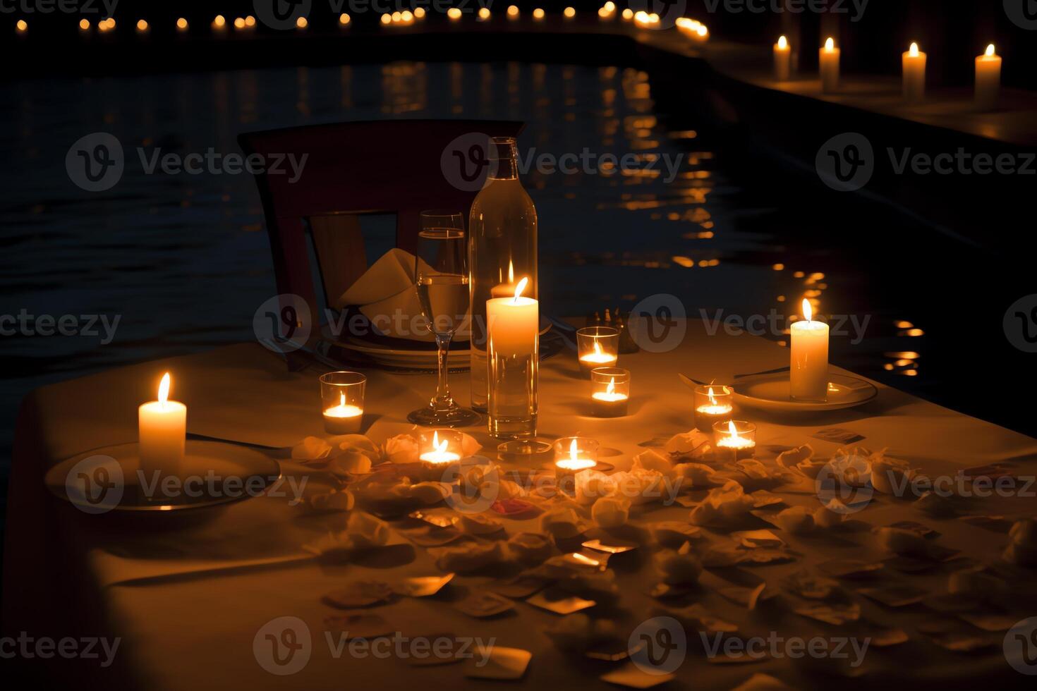 Candlelit Dinner For Two photo