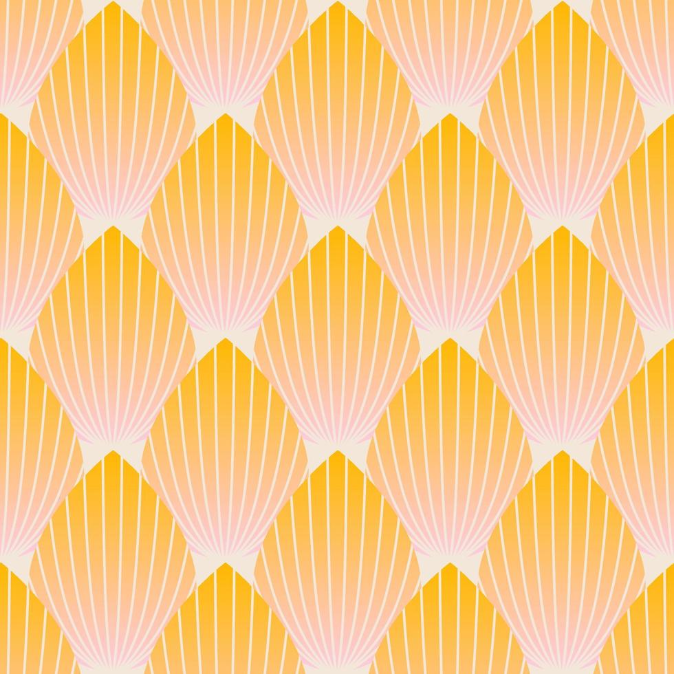 The geometric pattern with wavy lines. Seamless vector background. Repeating tile texture of this line on oval shape with gradient effect.