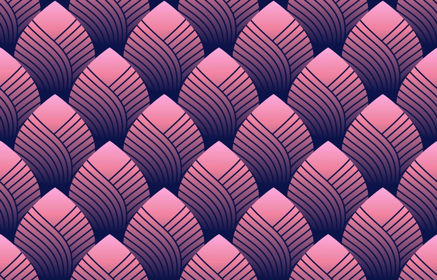 The geometric pattern with wavy lines. Seamless vector background. Repeating tile texture of this line on oval shape with gradient effect.