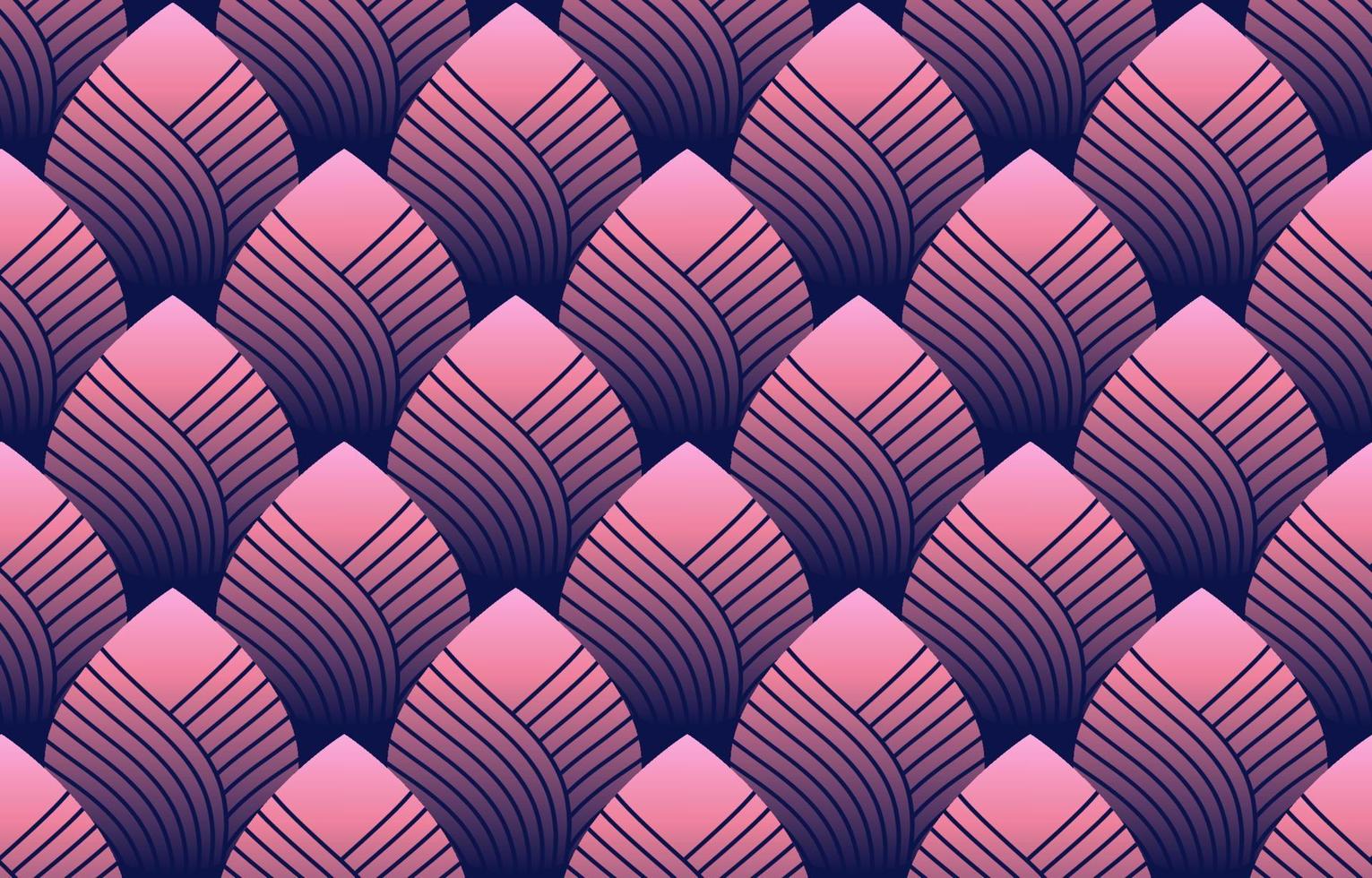 The geometric pattern with wavy lines. Seamless vector background. Repeating tile texture of this line on oval shape with gradient effect.