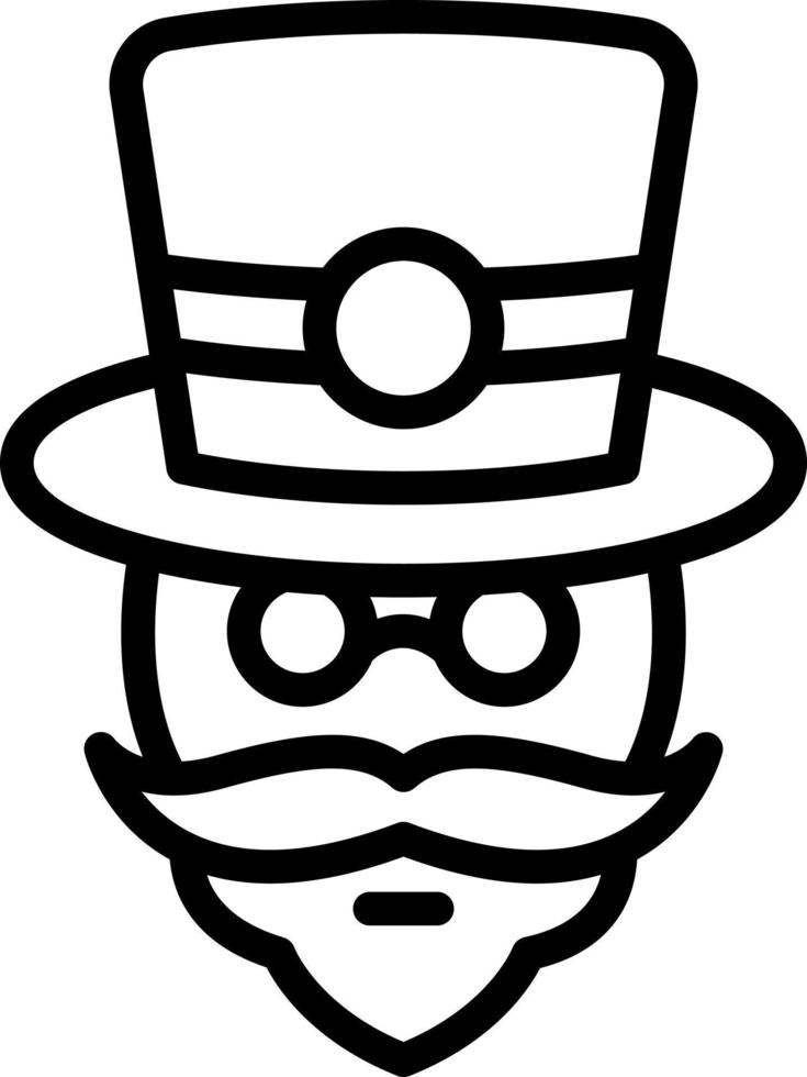 line icon for irish vector