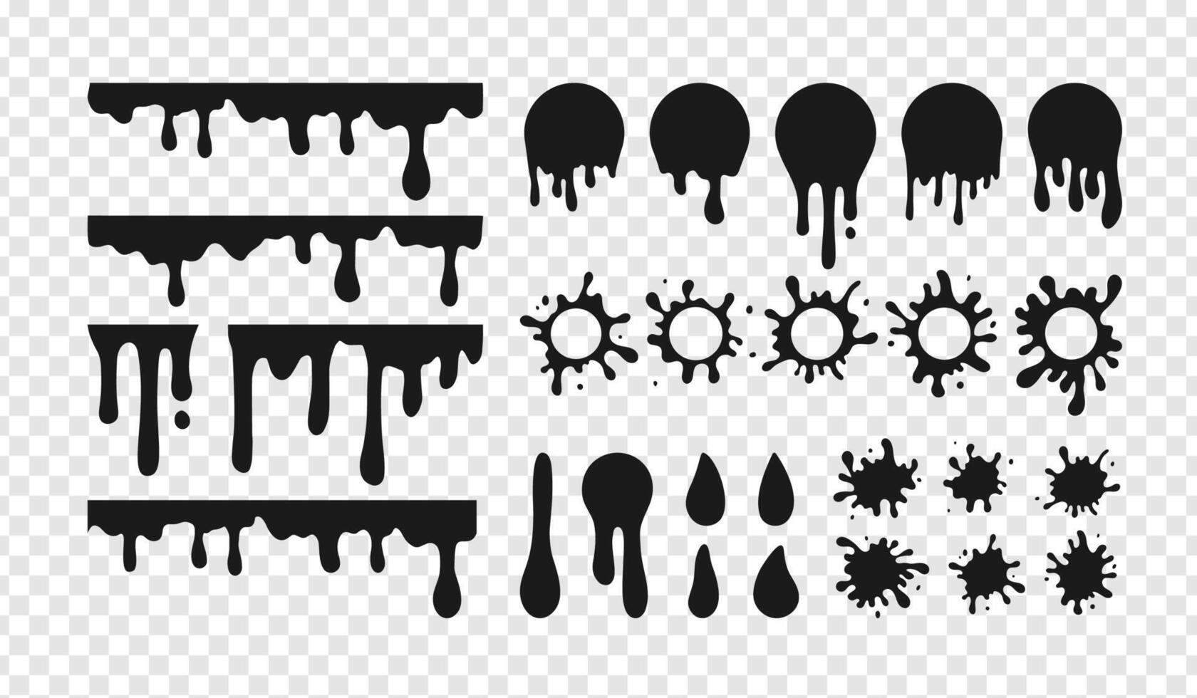 Paint Droplets Vector Art, Icons, and Graphics for Free Download