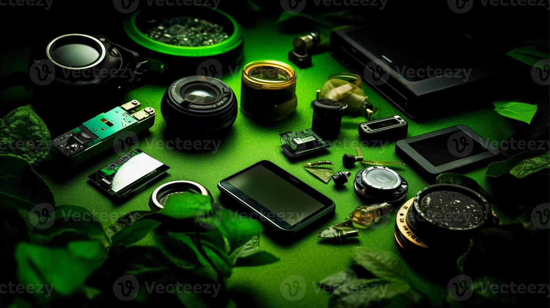Earth-Friendly Electronics, biodegradable electronic devices communicating photo