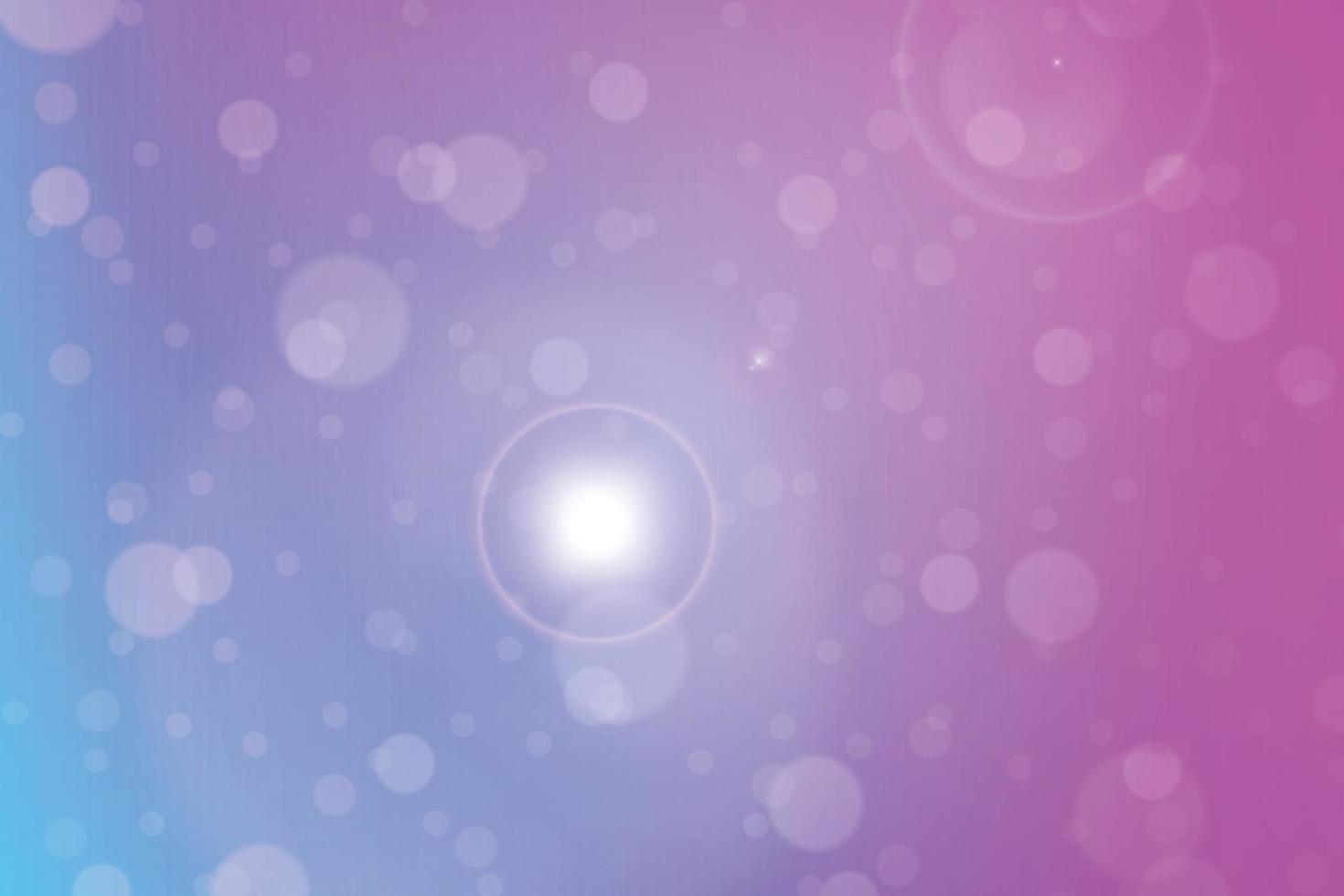 Blurry shinning light on gradient background. vector