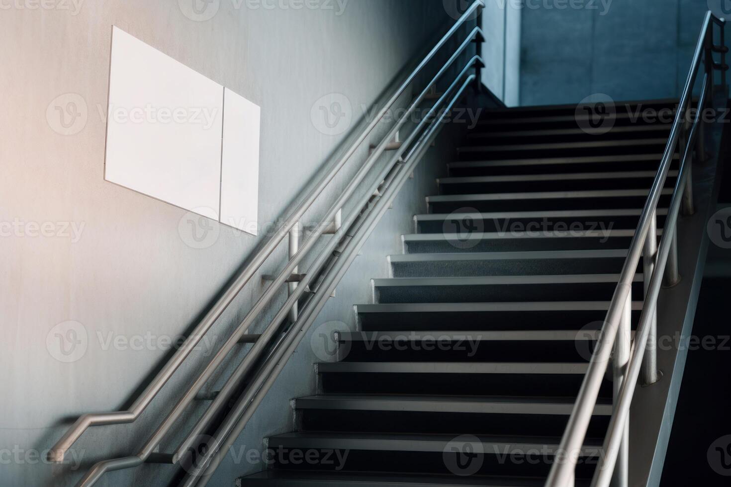 Emergency staircase. Generate Ai 23123458 Stock Photo at Vecteezy