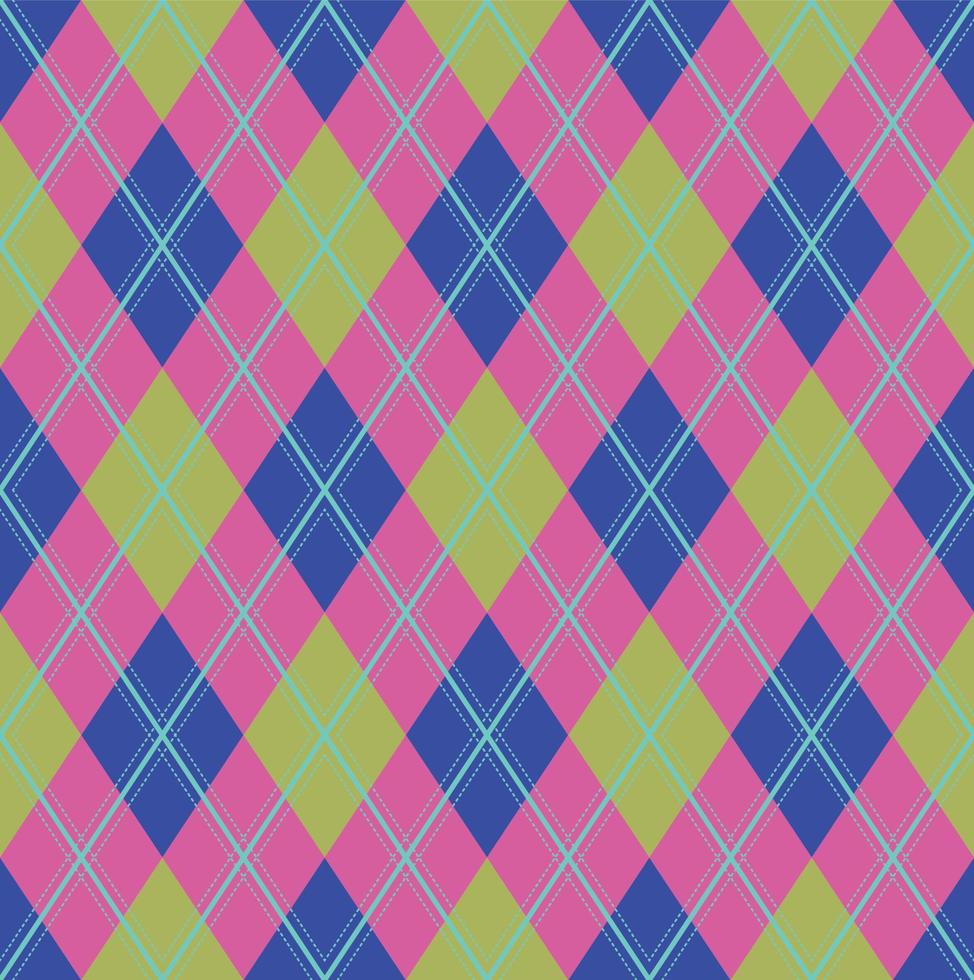 Argyle Pattern vector,geometric, background,Classic Knitted,plaid vector