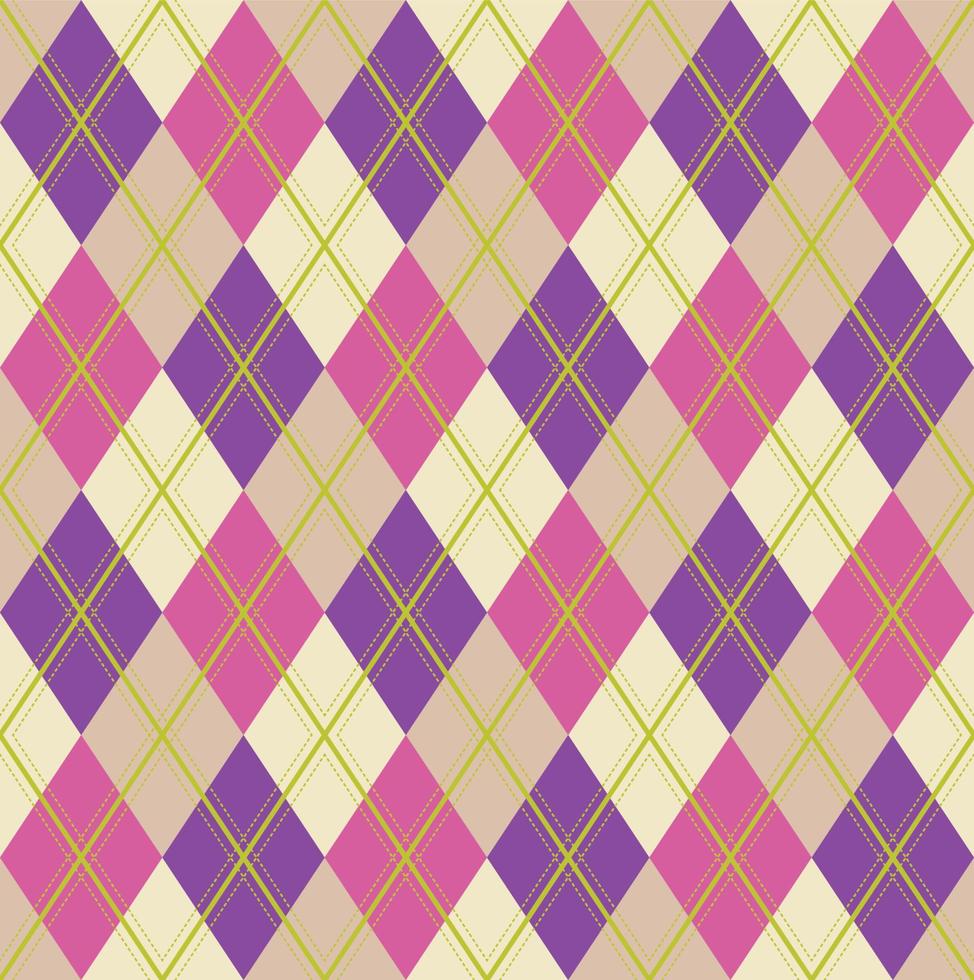 Argyle Pattern vector,geometric, background,Classic Knitted,plaid vector