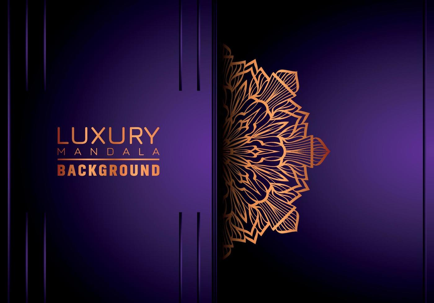 Luxury mandala background ornamental, arabesque style With Golden Arabesque Pattern Style. Decorative Mandala Ornament For Print, Brochure, Banner, Cover, Poster, Invitation Card vector