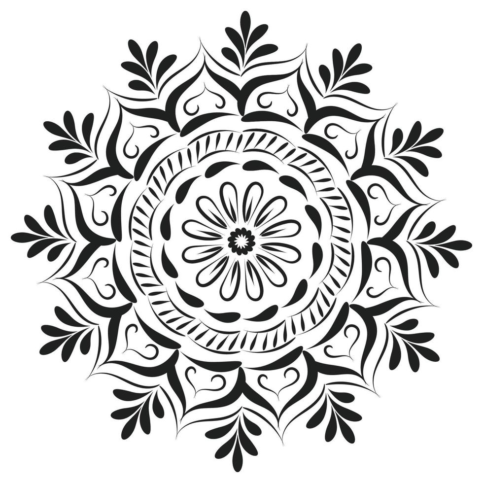 Mandala Art design in circle. 23127637 Vector Art at Vecteezy