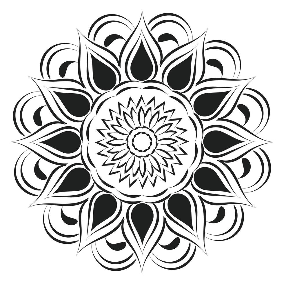 Mandala Art design in circle. 23127641 Vector Art at Vecteezy