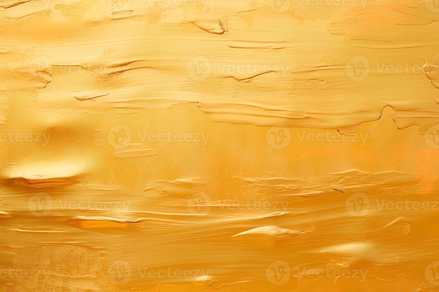 Golden paint texture background. photo