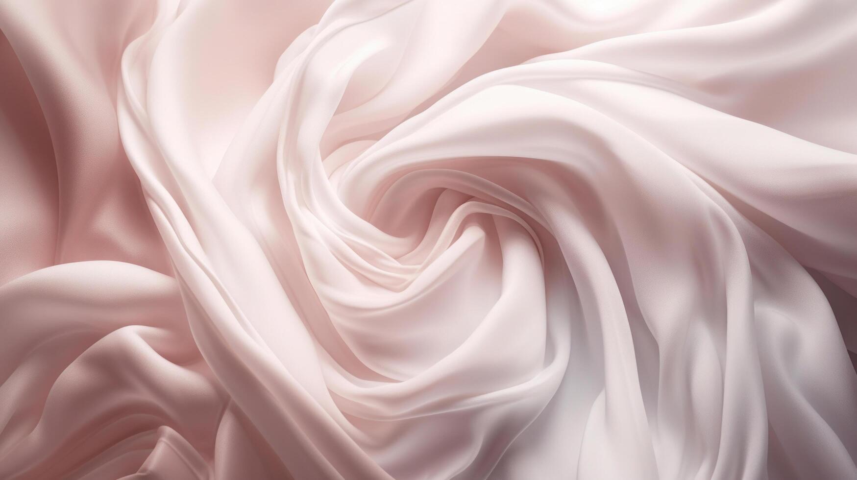 Cream silk textile. Illustration photo