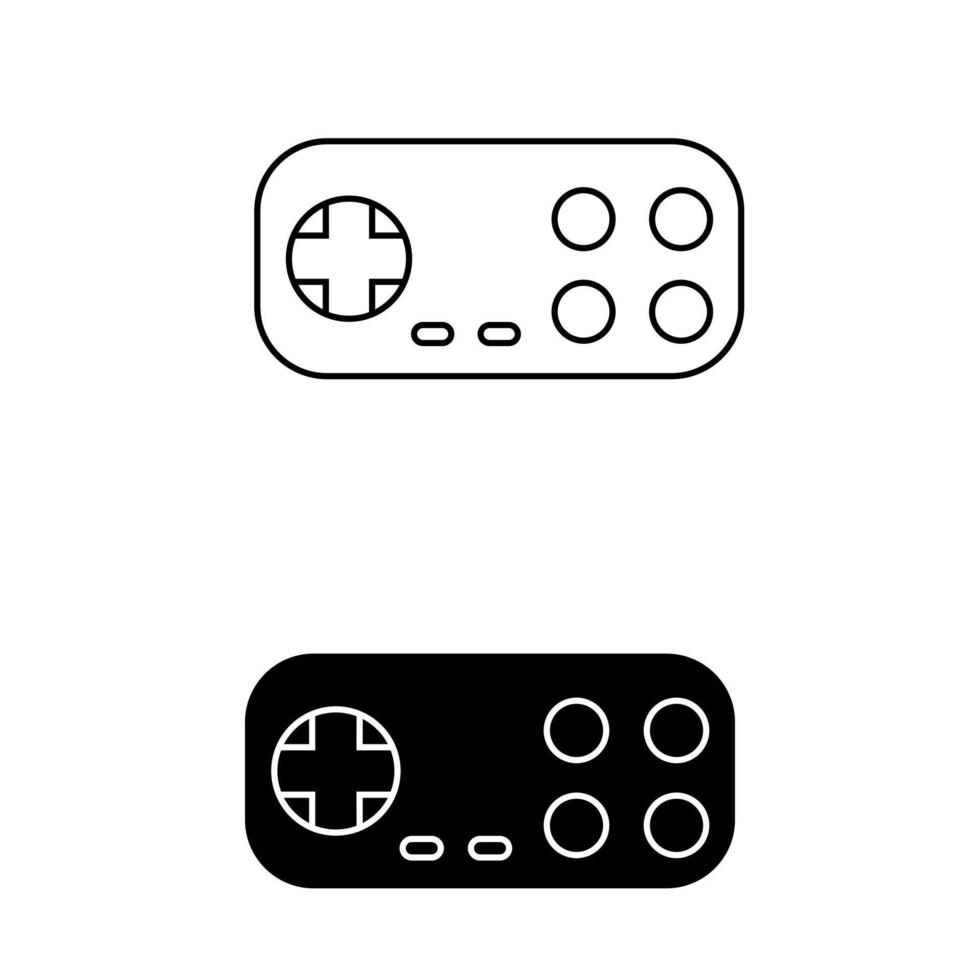 Video Game Controller icon vector. joystick illustration sign. manual control symbol or logo. vector