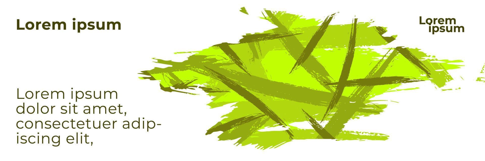 Modern colorfull background Grunge brush strokes. Textured background suitable for banners, stories, social media posts, patterns, etc. vector