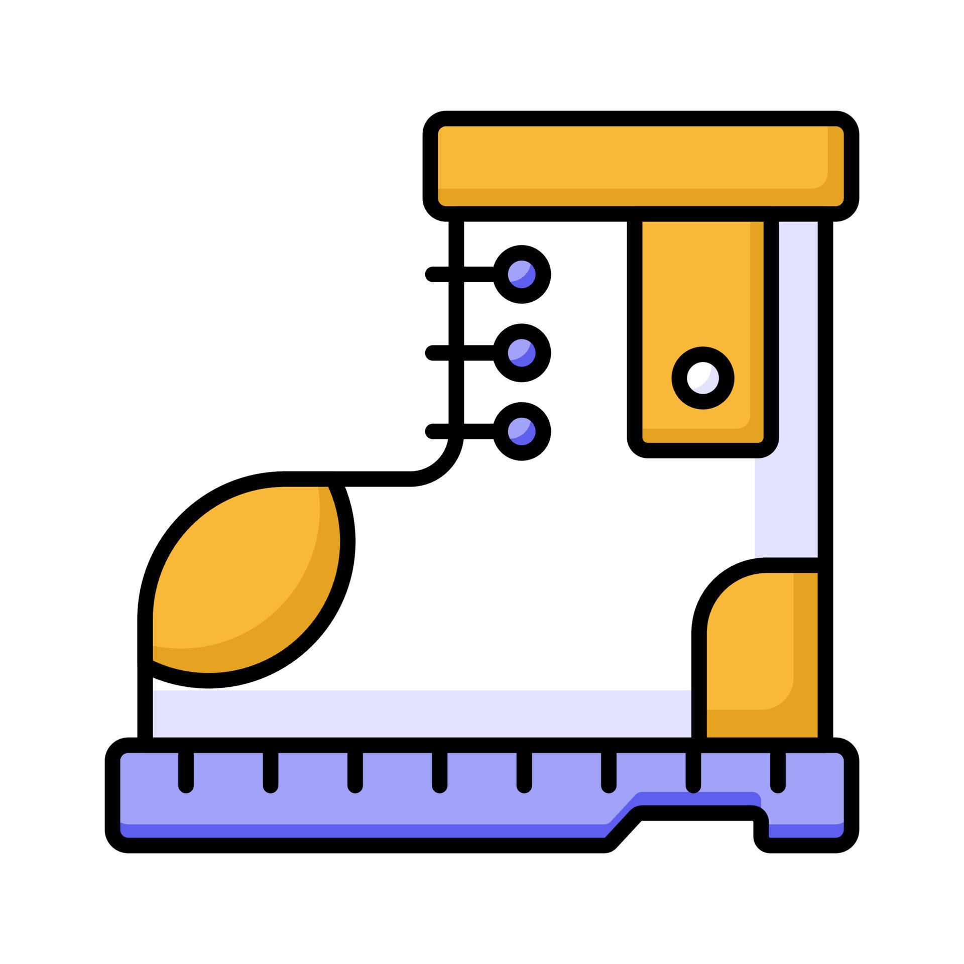 Hiking boot vector design in trendy style, hiking boot icon represents outdoor adventure