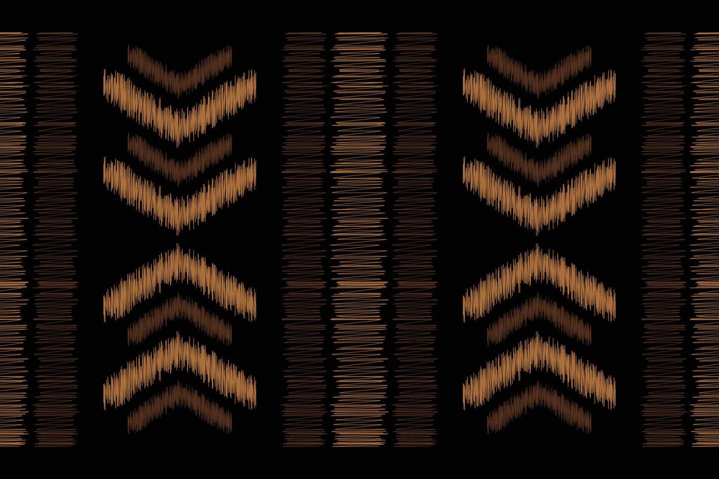 Ethnic Ikat fabric pattern geometric style.African Ikat embroidery Ethnic oriental pattern black background. Abstract,vector,illustration.For texture,clothing,scraf,decoration,carpet. vector