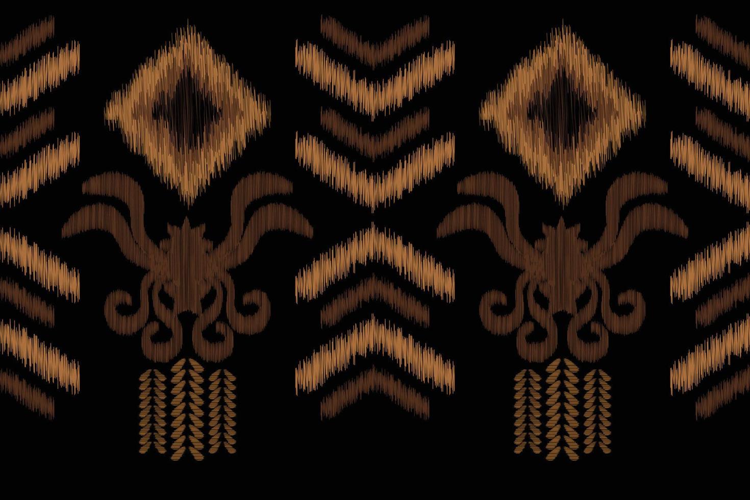 étnico ikat tela modelo geométrico estilo.africano ikat bordado étnico oriental modelo negro antecedentes. resumen,vector,ilustración.para textura,ropa,scraf,decoración,alfombra. vector