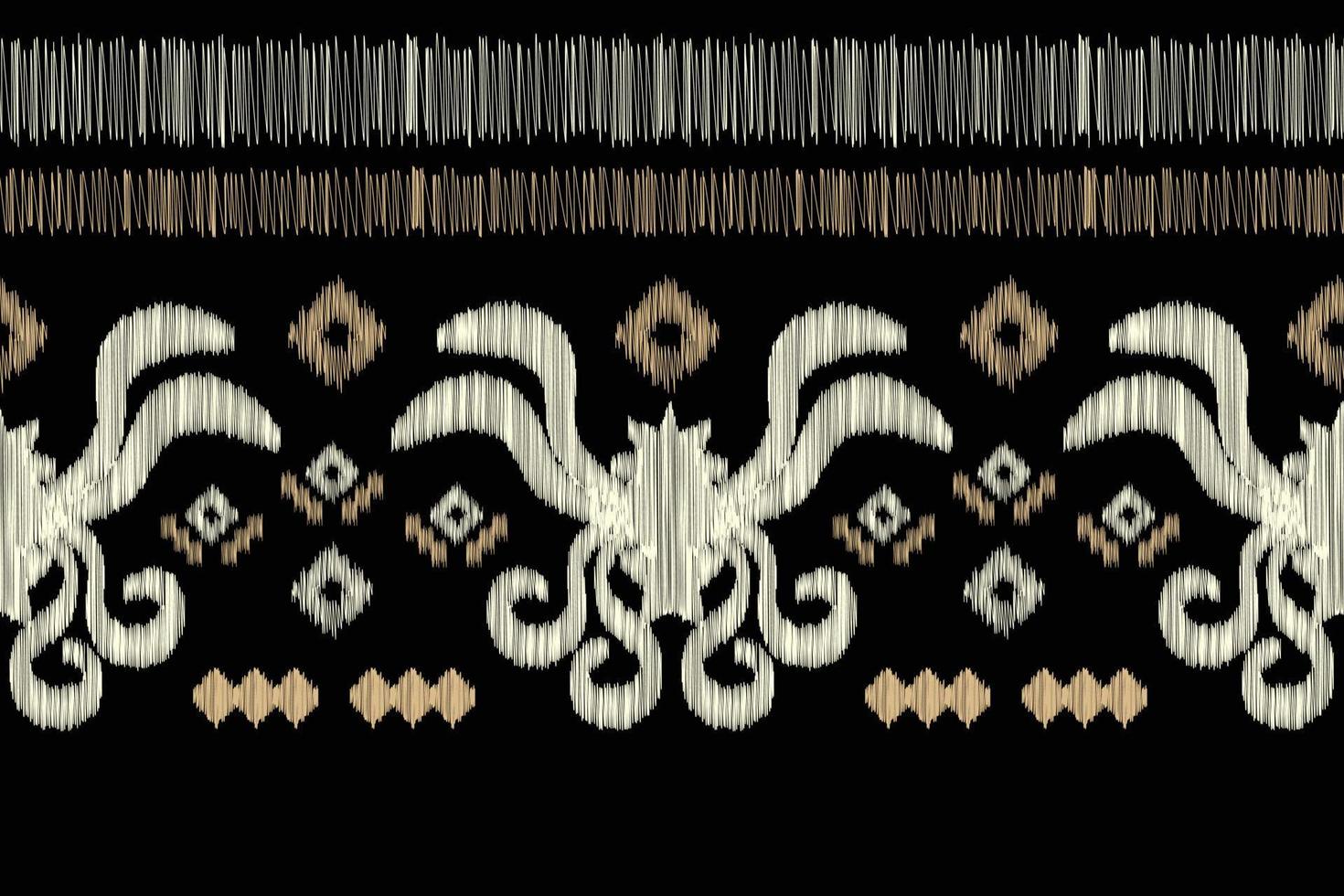 étnico ikat tela modelo geométrico estilo.africano ikat bordado étnico oriental modelo negro antecedentes. resumen,vector,ilustración.para textura,ropa,scraf,decoración,alfombra. vector