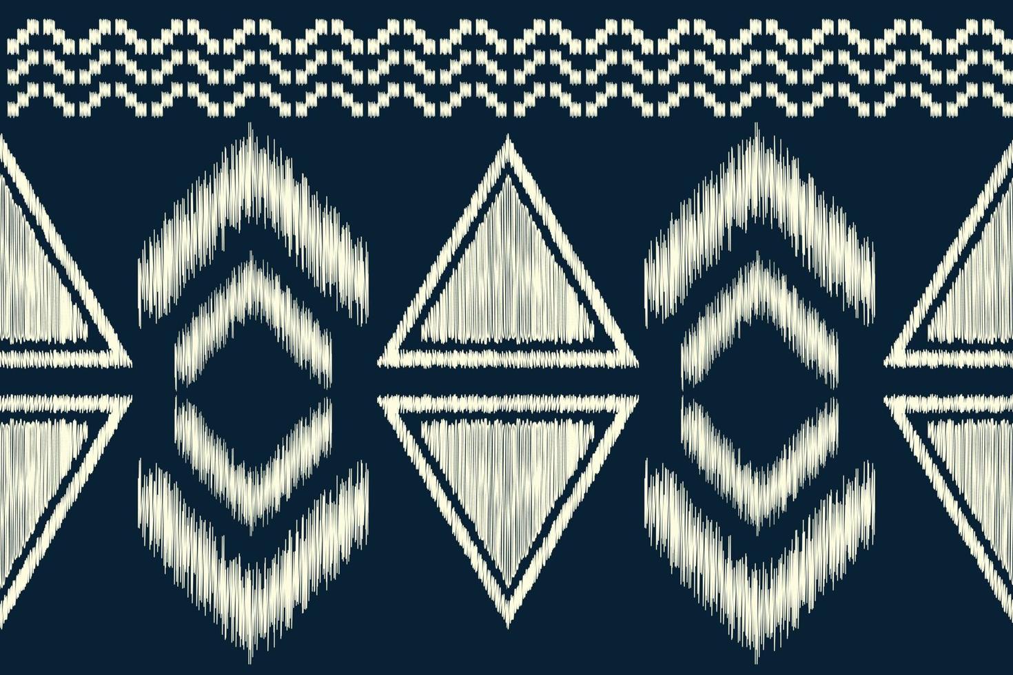 étnico ikat tela modelo geométrico estilo.africano ikat bordado étnico oriental modelo Armada azul antecedentes. resumen,vector,ilustración.para textura,ropa,scraf,decoración,alfombra. vector