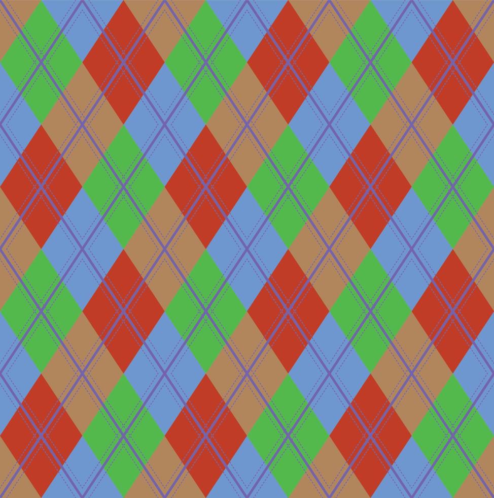 Argyle Pattern vector,geometric, background,Classic Knitted,plaid vector