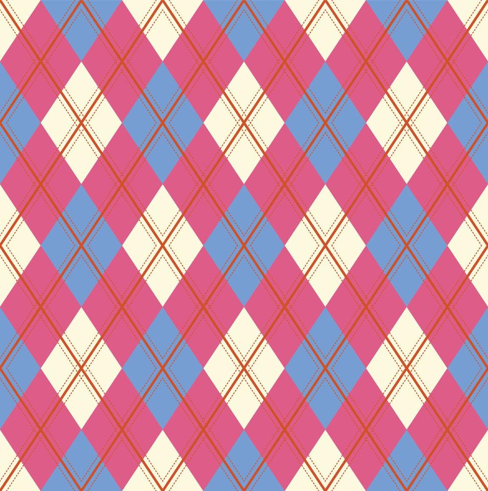 Argyle Pattern vector,geometric, background,Classic Knitted,plaid vector