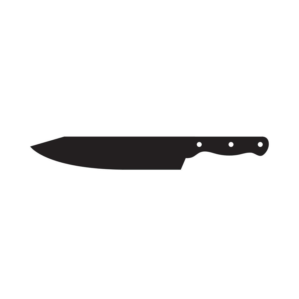 cuchillo icono vector diseño ilustración