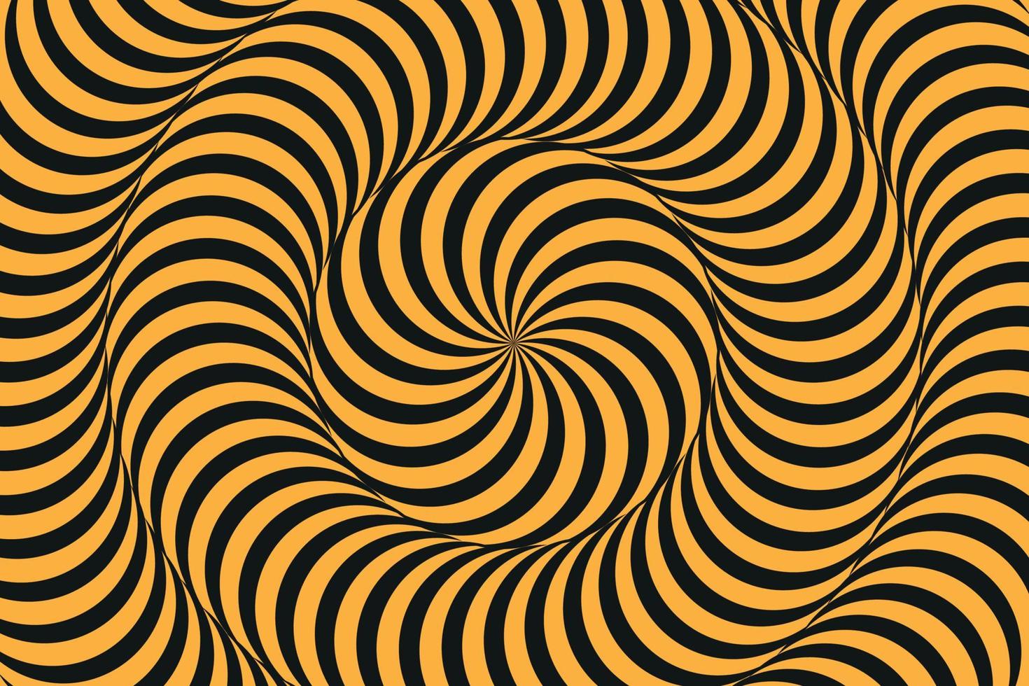 Abstract optical illusion spiral background vector