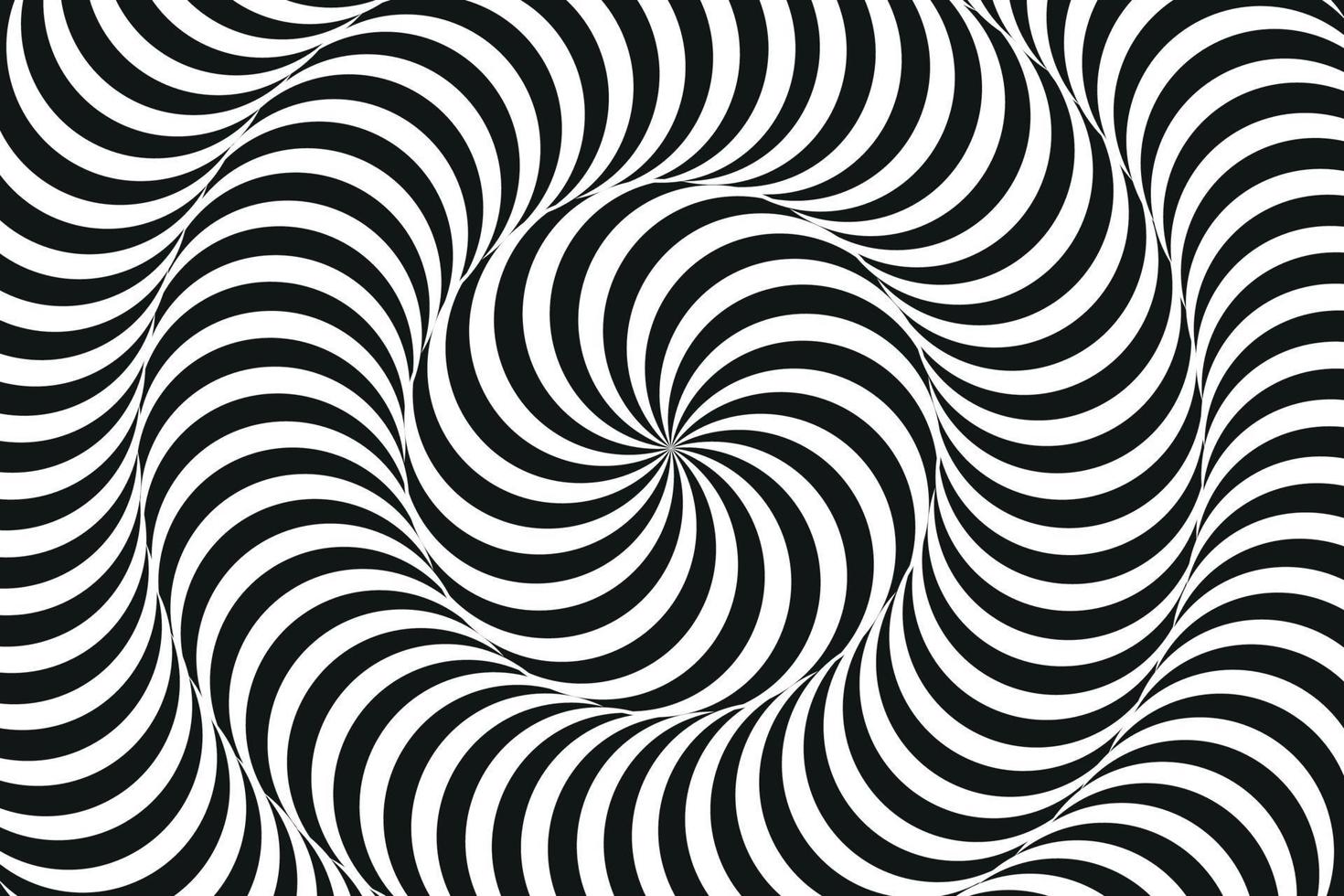 Abstract optical illusion spiral background vector
