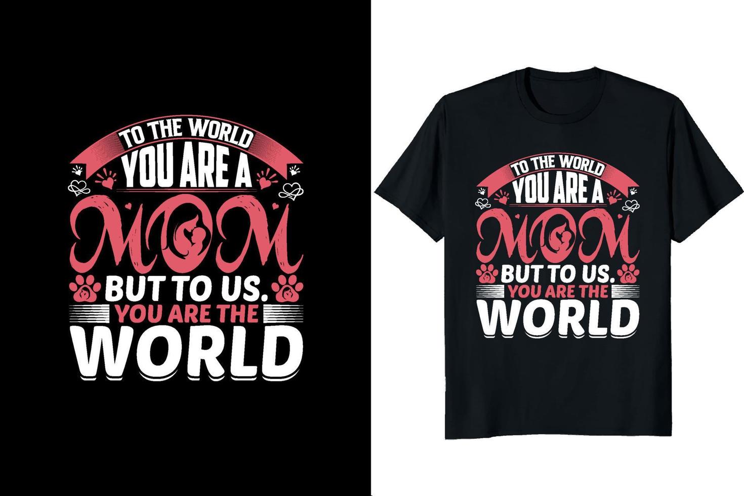 Mother's day t-shirt design vector