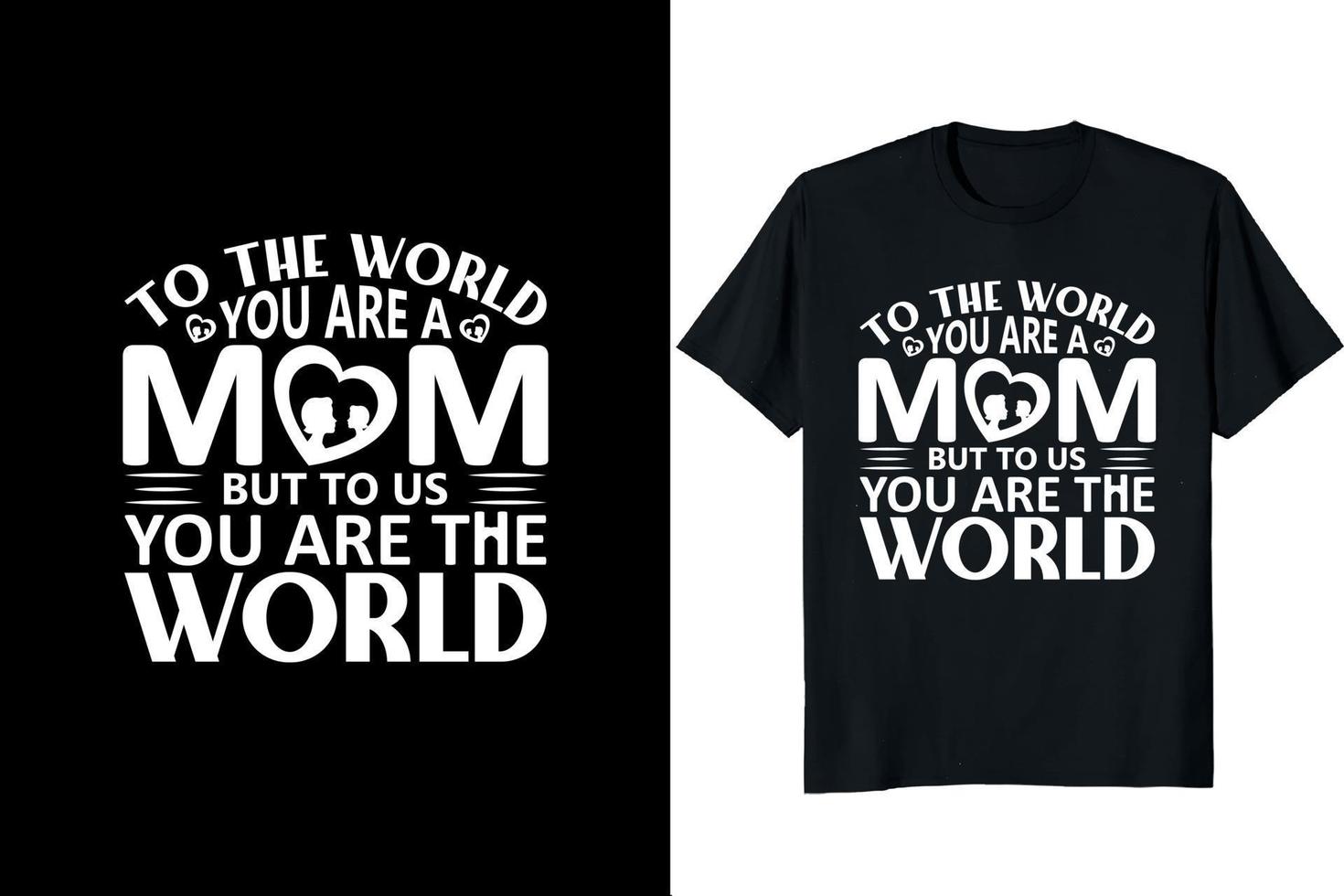 Mother's day t-shirt design vector