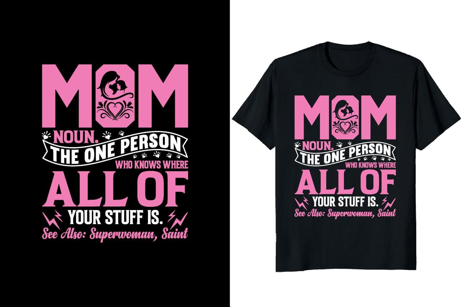 Mother's day t-shirt design vector