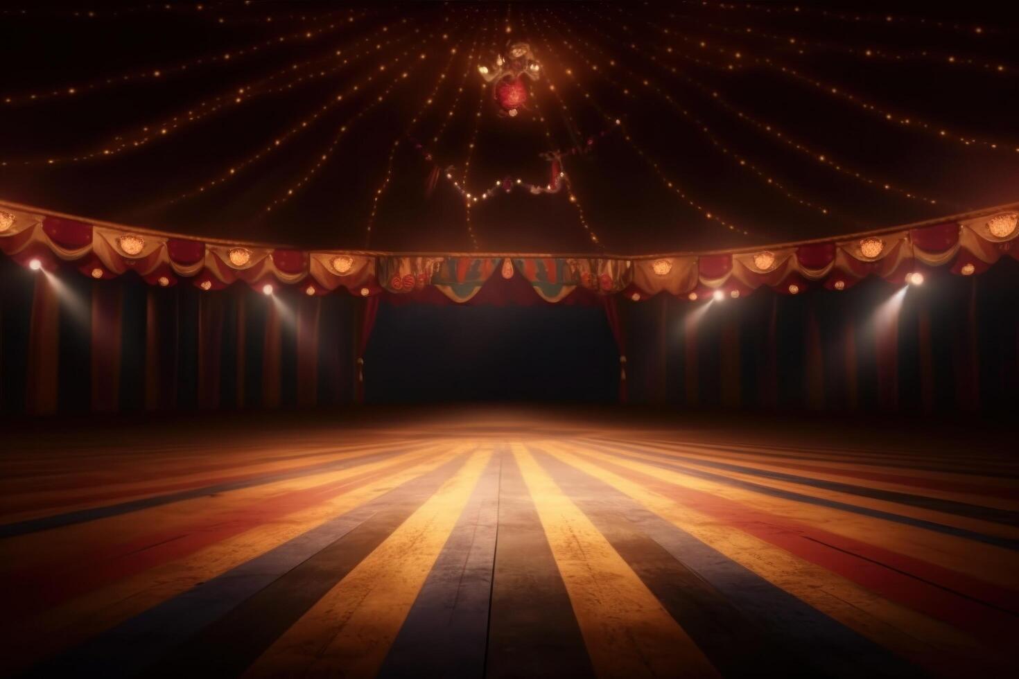 Circus background. Illustration photo