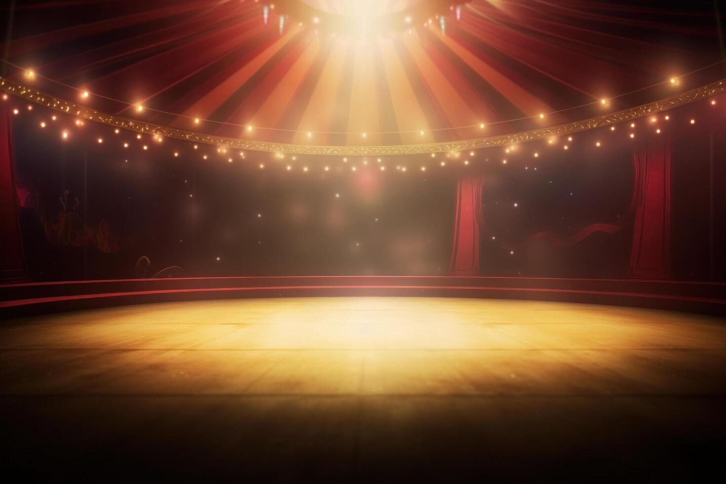 Circus background. Illustration photo