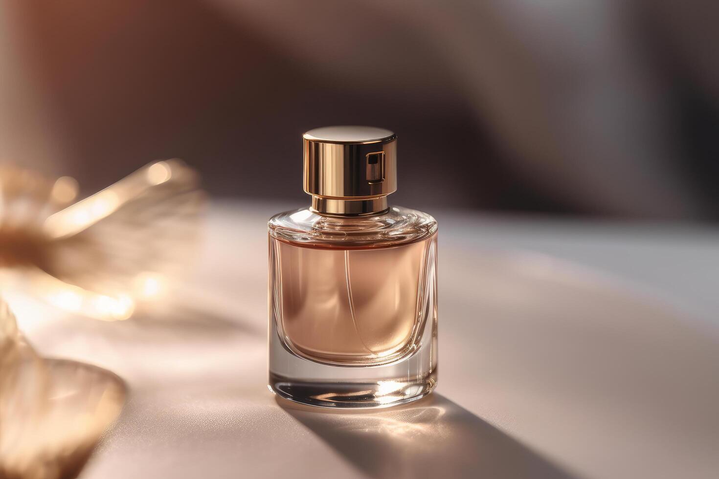Perfume bottle. Illustration photo