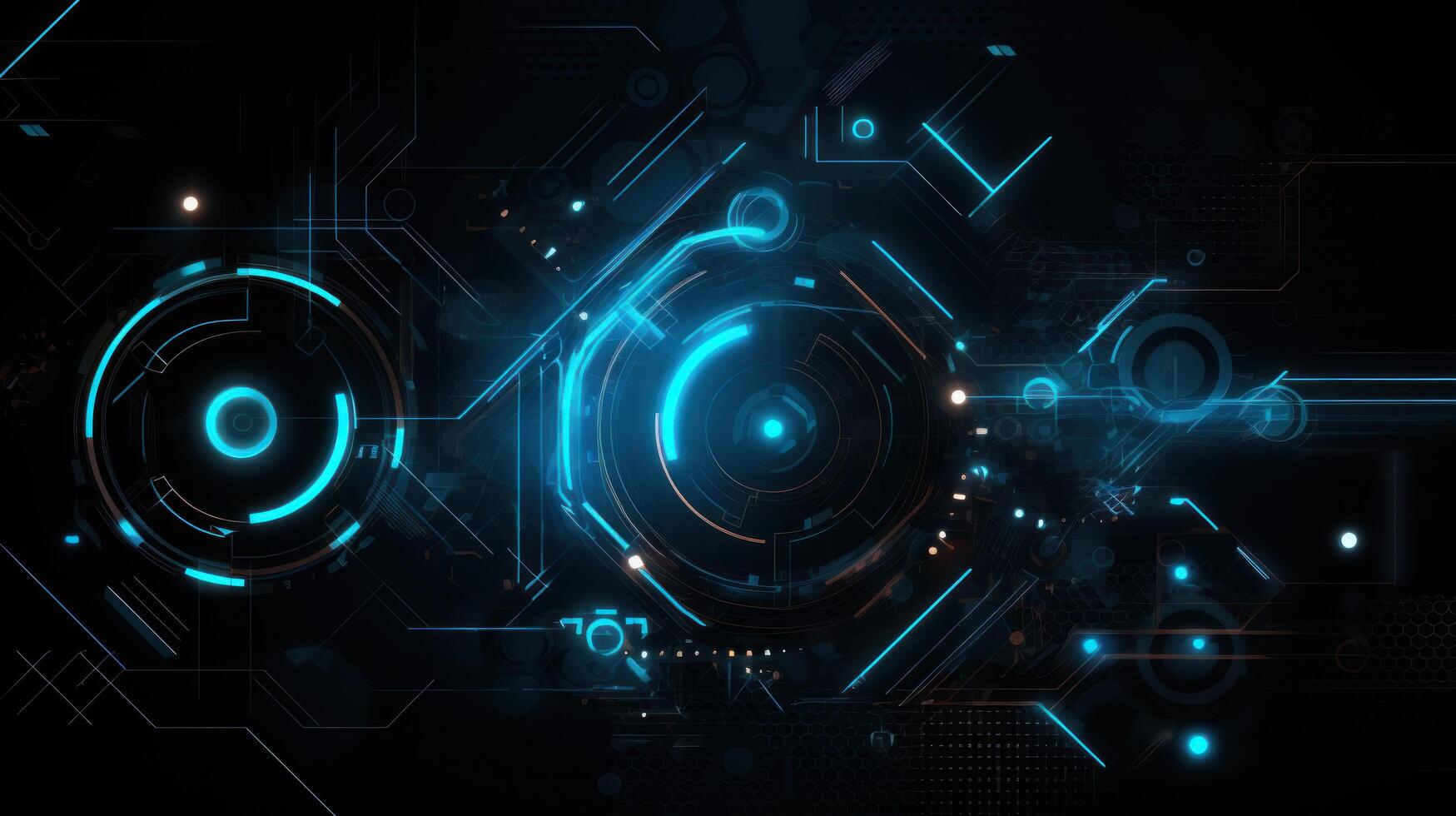 Abstract technology background. Illustration photo