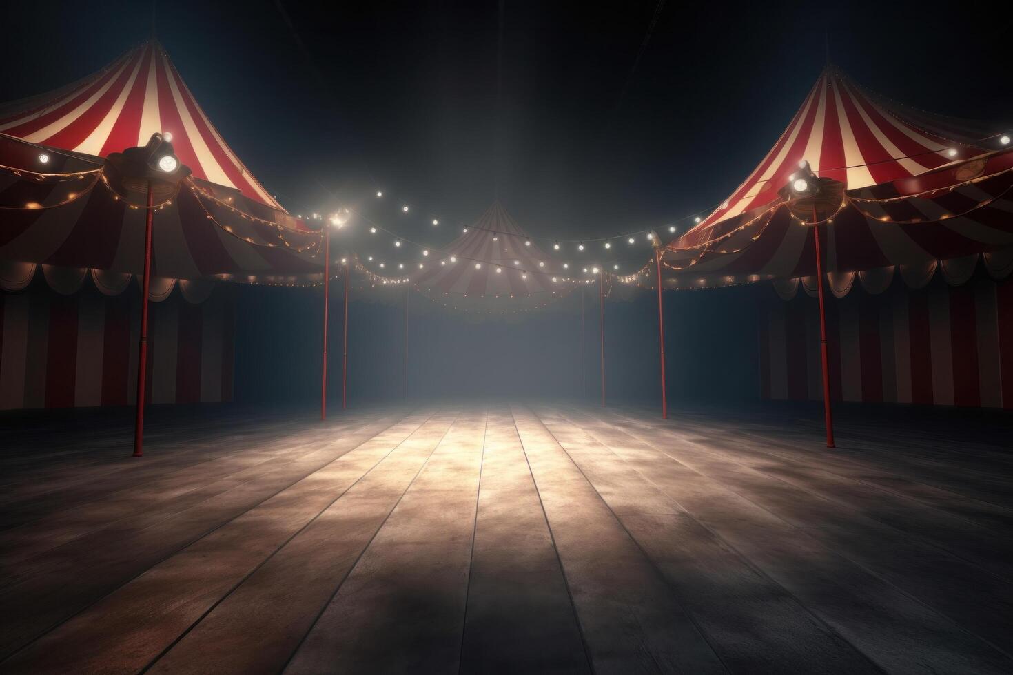 Circus background. Illustration photo