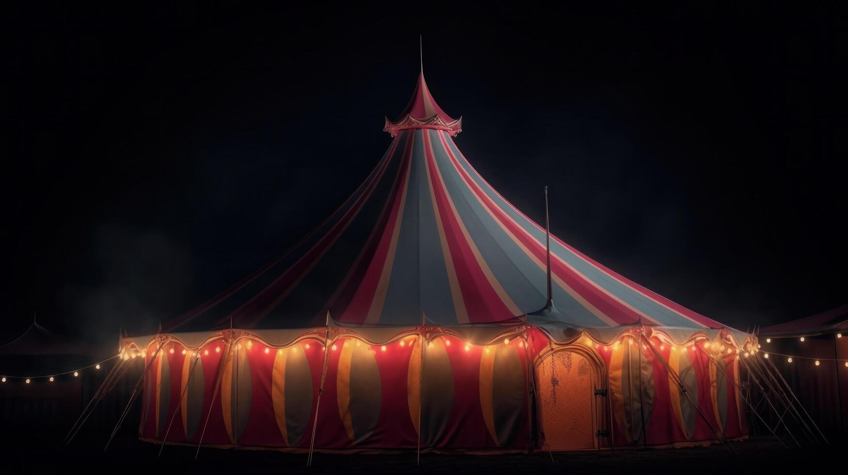 Circus background. Illustration photo