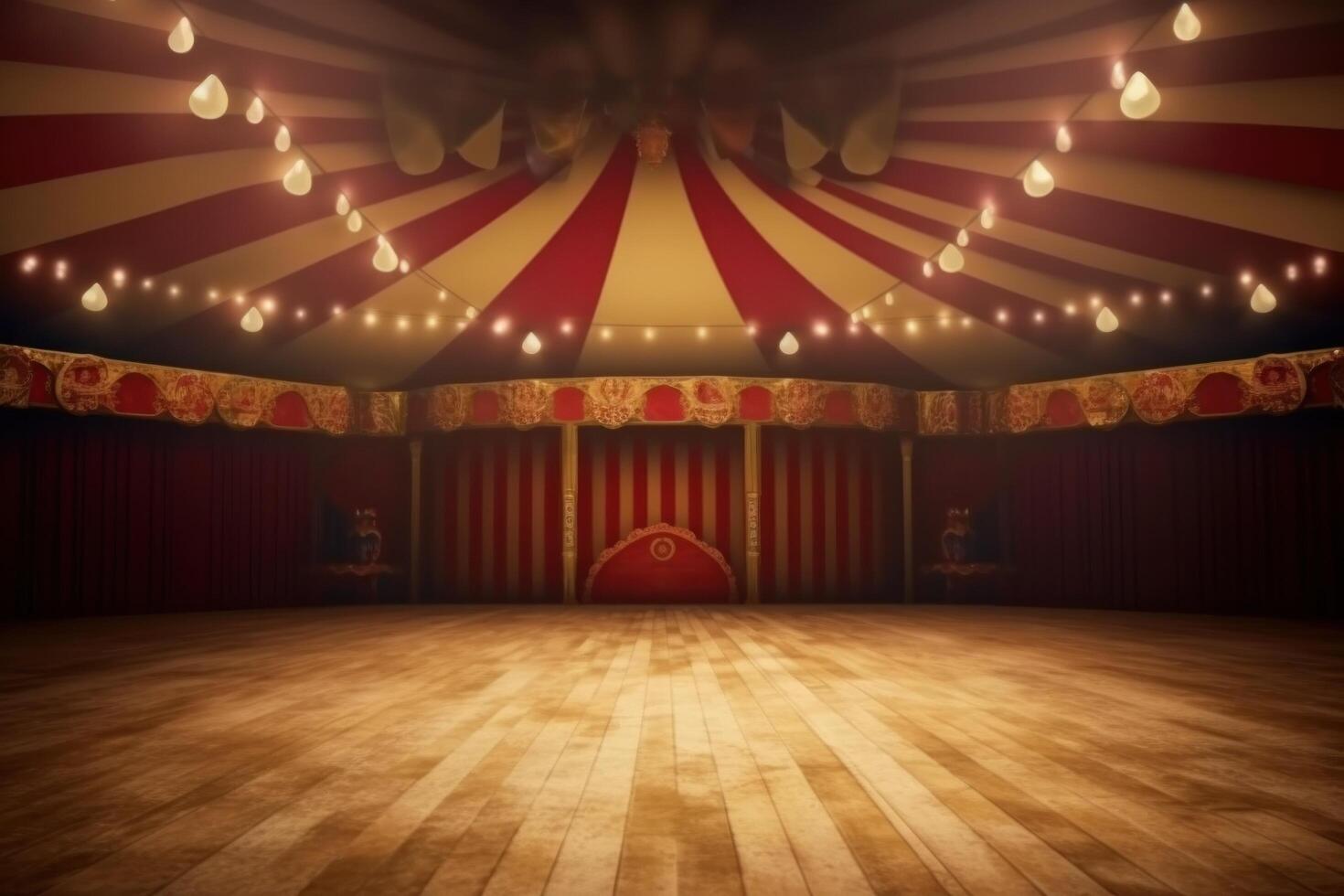 Circus background. Illustration photo