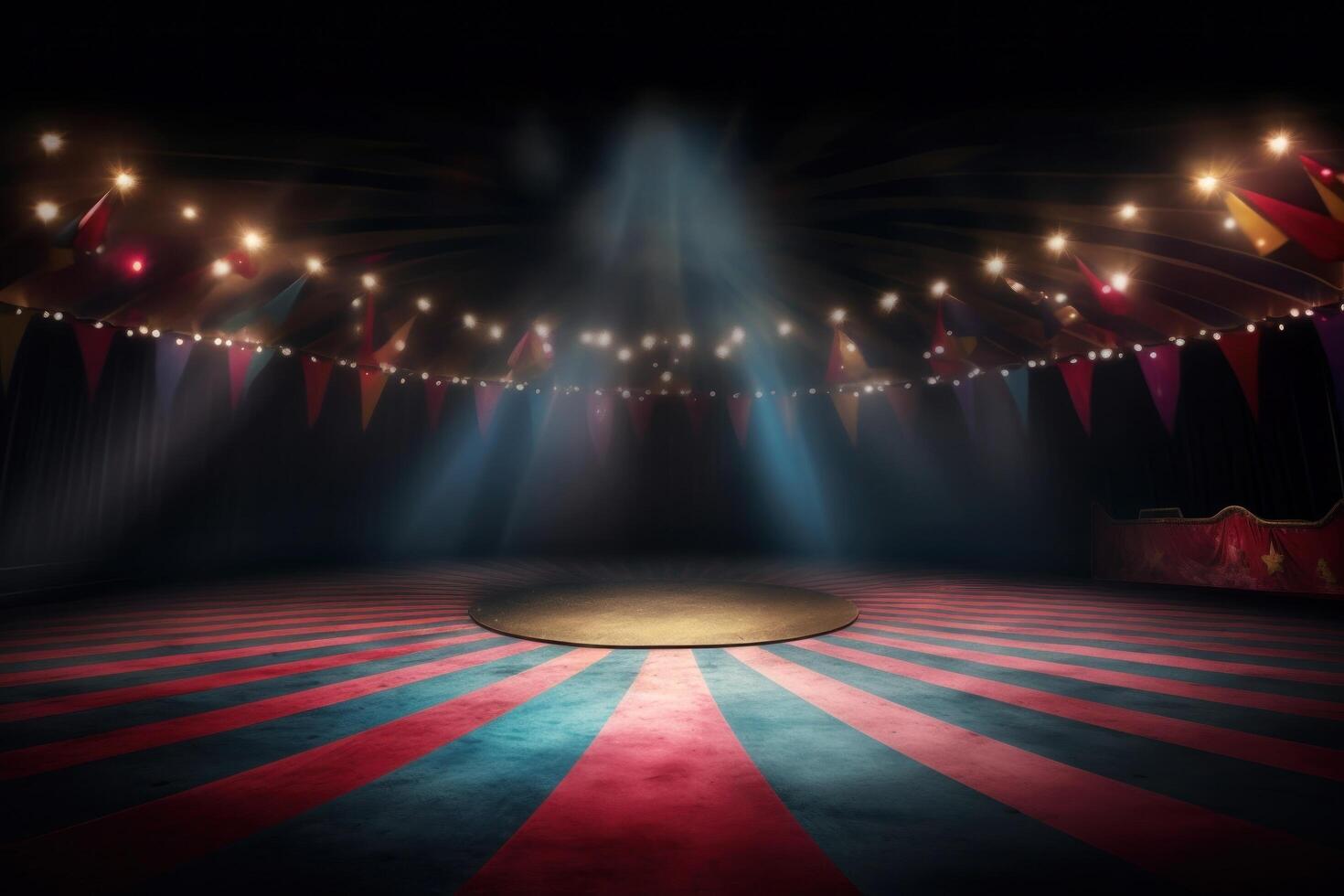 Circus background. Illustration photo